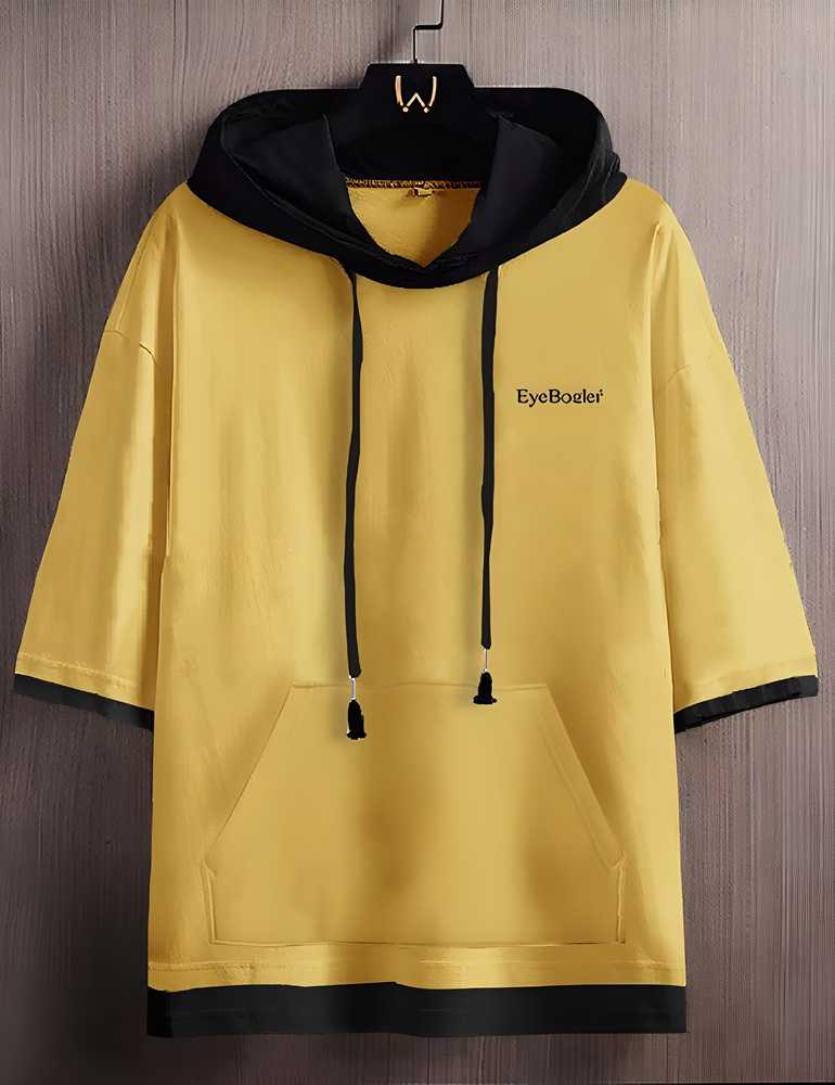 Men's Casual Hooded T-shirt