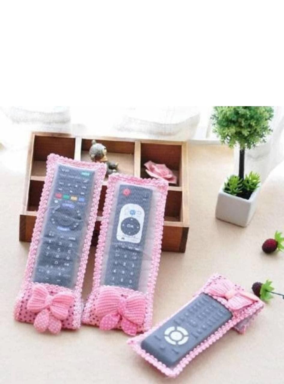 Cute and Attractive Dust's Proof Remote Control Cover (3Pcs)