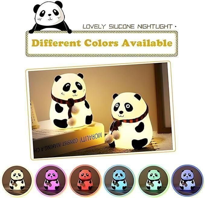 Night Lamp for Bedroom, Panda Lamp, Cute Lamp, Night Lamp for Kids, Panda Light Lamp