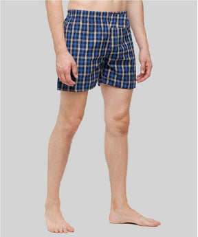 Fidato Men's Checkred Boxer/Short-Pack of 5 FDMUBOXERPO5