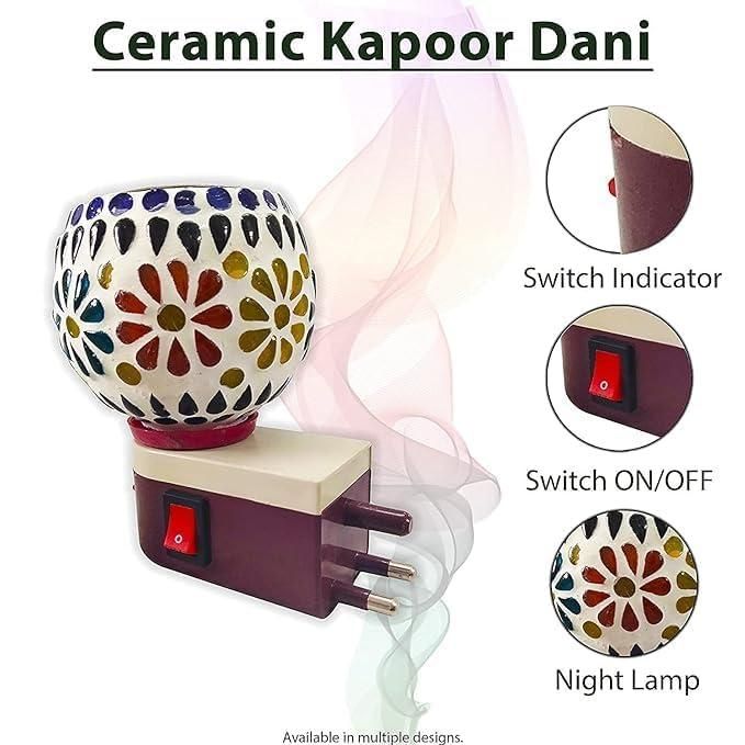 Electric Camphor Diffuser/Kapoor Dani Stand