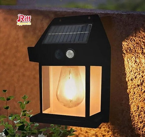 RF Solar Wall lamp Lights for Outdoor | Energy-Efficient, Waterer proof LED Lighting for Gardens, Patios, and Pathways.