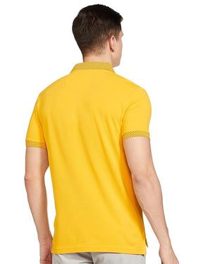 Men Solid Polo Neck Cotton T-Shirt ( Pack of 2 )